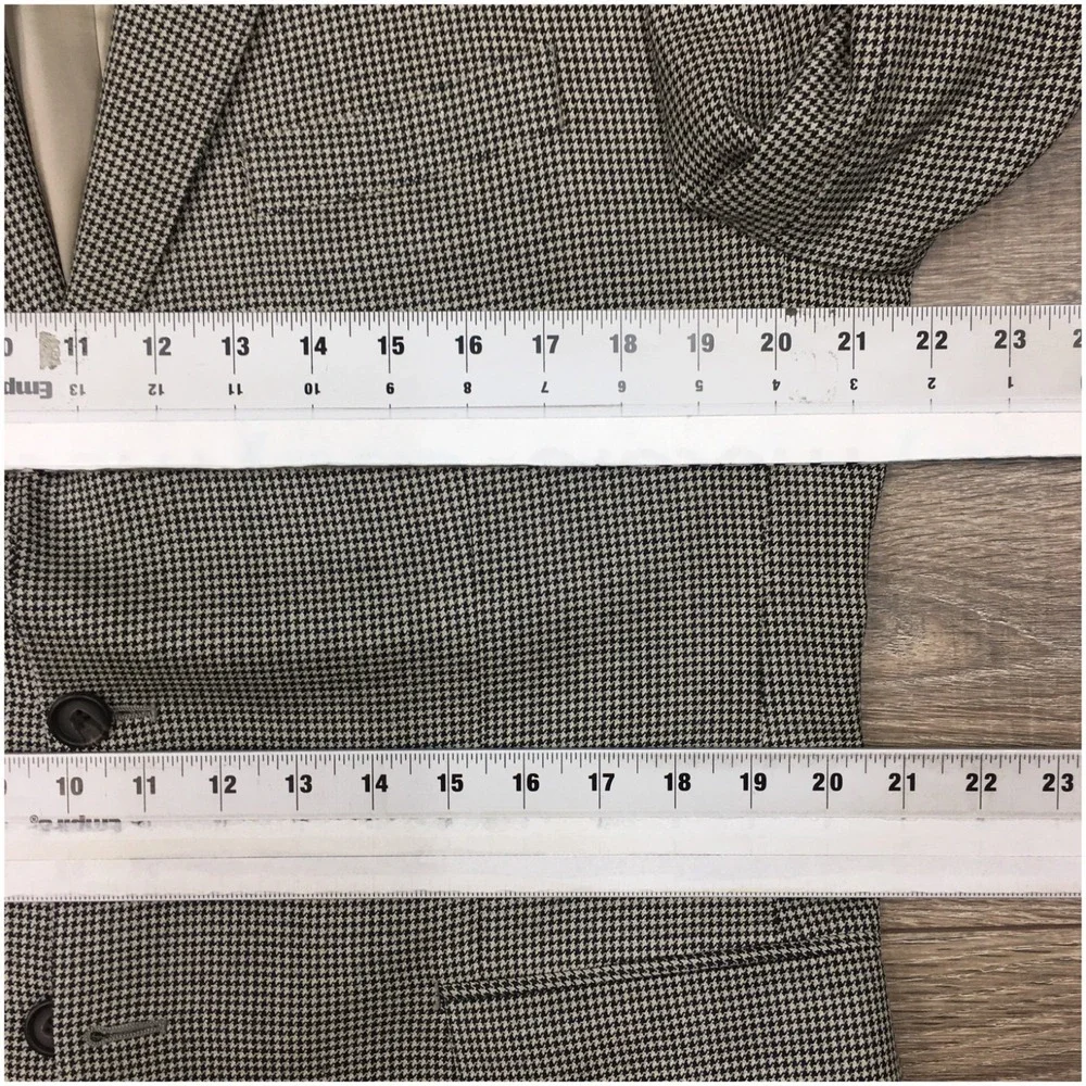 RALPH LAUREN Men Wool Silk Blazer Sport Coat Casual Jacket Size 40R Classic Suit